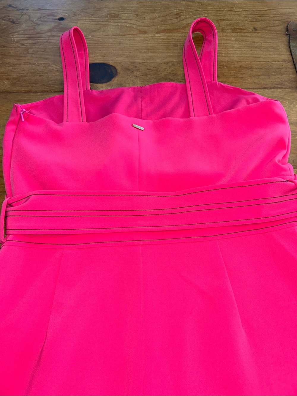 Armani Exchange Hot Pink Wide-Leg Jumpsuit size 14 - Picture 6 of 8